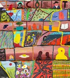 Jeffrey Harris, A Piece of Me, oil on board
