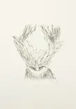 Tony Fomison, Flame Face No. I, lithograph, a/p 3