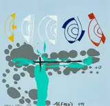 Alfred’s Eye by Richard Killeen and John Reynolds, mixed media on card, sold Dec 2015