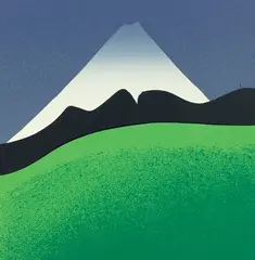 Taranaki by Michael Smither, screenprint, 436/449, sold Dec 2015