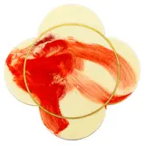 Max Gimblett, Harvest, acrylic, Swiss gold, pencil, gesso and epoxy on board