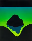 Michael Smither, Island I, lithograph