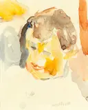 Head of a Boy by Toss Woollaston, watercolour, offered Dec 2015