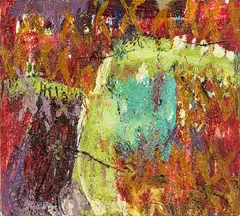 Virginia Leonard, Up the Green Drive, oil on canvas