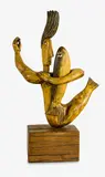 Warren Viscoe, Sea Pieces (Dulcet), kauri and privet, two parts