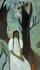 Star Gossage, Matariki, oil on board