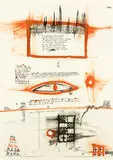 John Pule, Restless Spirit, lithograph, a/p