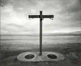 Midway Beach, Gisborne by Laurence Aberhart, gold and selenium toned gelatin silver print, sold Nov 2015