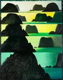 Michael Smither, Motumahanga, oil on board