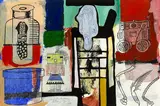 Richard Killeen, Seed Production, screenprint and acrylic on rag paper