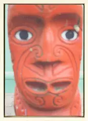 Tekoteko by Wayne Youle, digital print on canvas, offered Sep 2015