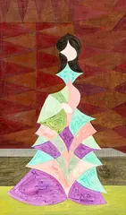 Julian Hooper, Untitled, oil on board