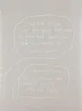 John Reynolds, Epistomadologies: Tactile, oil pastel on metallic paper