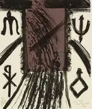 Ralph Hotere, El Toro, lithograph 3/25