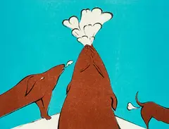 Tony Fomison, Fart-forward-bound, lithograph, AP