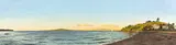 Justin Buroughs, Cheltenham Beach, oil on board