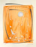 Barbara Hepworth, Rangatira I from Opposing Forms, lithograph, 1/12 (1970)