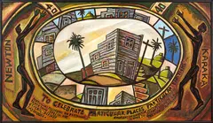 Nigel Brown, Particular Places, Particular Emotions, oil on board