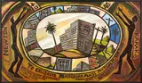 Nigel Brown, Particular Places, Particular Emotions, oil on board