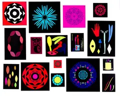 Chris Heaphy, Followers of Darwin, digital print on ACM board, 16 pieces