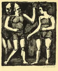 Parade by Georges Rouault, lithograph, 5/25, sold Sep 2015
