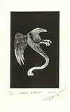 Bill Hammond, Giant Eagle, etching, 21/24