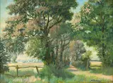 Sydney Lough Thompson, Untitled – Country Lane