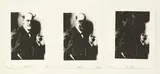 Jason Greig, The Knight … Death … and the Devil, three monoprints, A/P