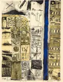 John Pule, Maga vai tose, lithograph, 7/32