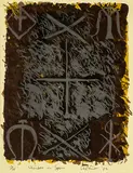 Ralph Hotere, Window in Spain, lithograph, 13/18
