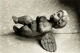 Alan Knowles, Wooden Angel, gelatin silver print