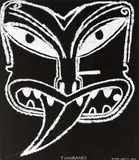 Chris Heaphy, Tuhirangi, oilstick and acrylic on board