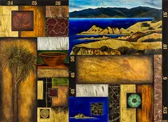 Nicky Foreman, Untitled, mixed media on board
