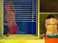 Jan Nigro, Ponsonby Window, oil on canvas