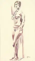 Untitled by Terry Stringer, watercolour, offered Sep 2015
