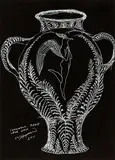 Bill Hammond, Cornwall Road Cave Urn, ink on paper
