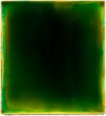 Untitled by Leigh Martin, resin and pigment on canvas, sold Aug 2015
