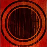 Israel Birch, e hine (golden and red), lacquer on stainless steel