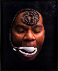 Sofia Tekela-Smith, Savage Island Man with Pure, type C print (2003)