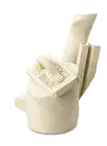 Denis Oâ€™Connor, Eireann Go Brach, carved limestone, 1986