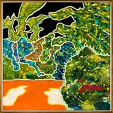 Pat Hanly, Mid Summer Garden, acrylic and enamel on board