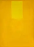 Yellow: Series Zero by Ralph Hotere, acrylic on canvas, sold Jun 2015