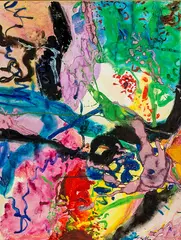 Philip Trusttum, Untitled, acrylic and watercolour on paper