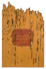Carin Wilson, Ka Ngaro Te Whenua (The land is lost), kauri and oils