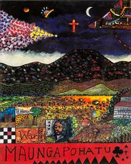 Alan Taylor, Maungapohatu, screenprint, 2/30