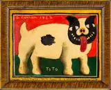 D. Carrau, Toto, oil on panel
