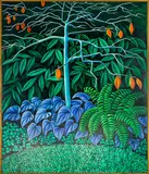 Michael Smither, Homage to Henri, oil on board