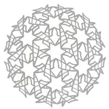 Neil Dawson, Jive, laser cut steel, 3/35