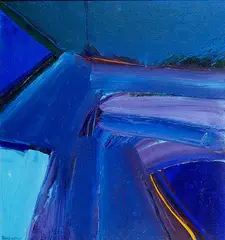Quentin Macfarlane, Tangent, acrylic on canvas on board