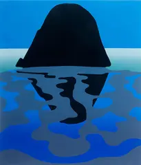 Snapper Rock <br> Reflected in Pools by Michael Smither, silkscreen print, 3/42, sold Mar 2015